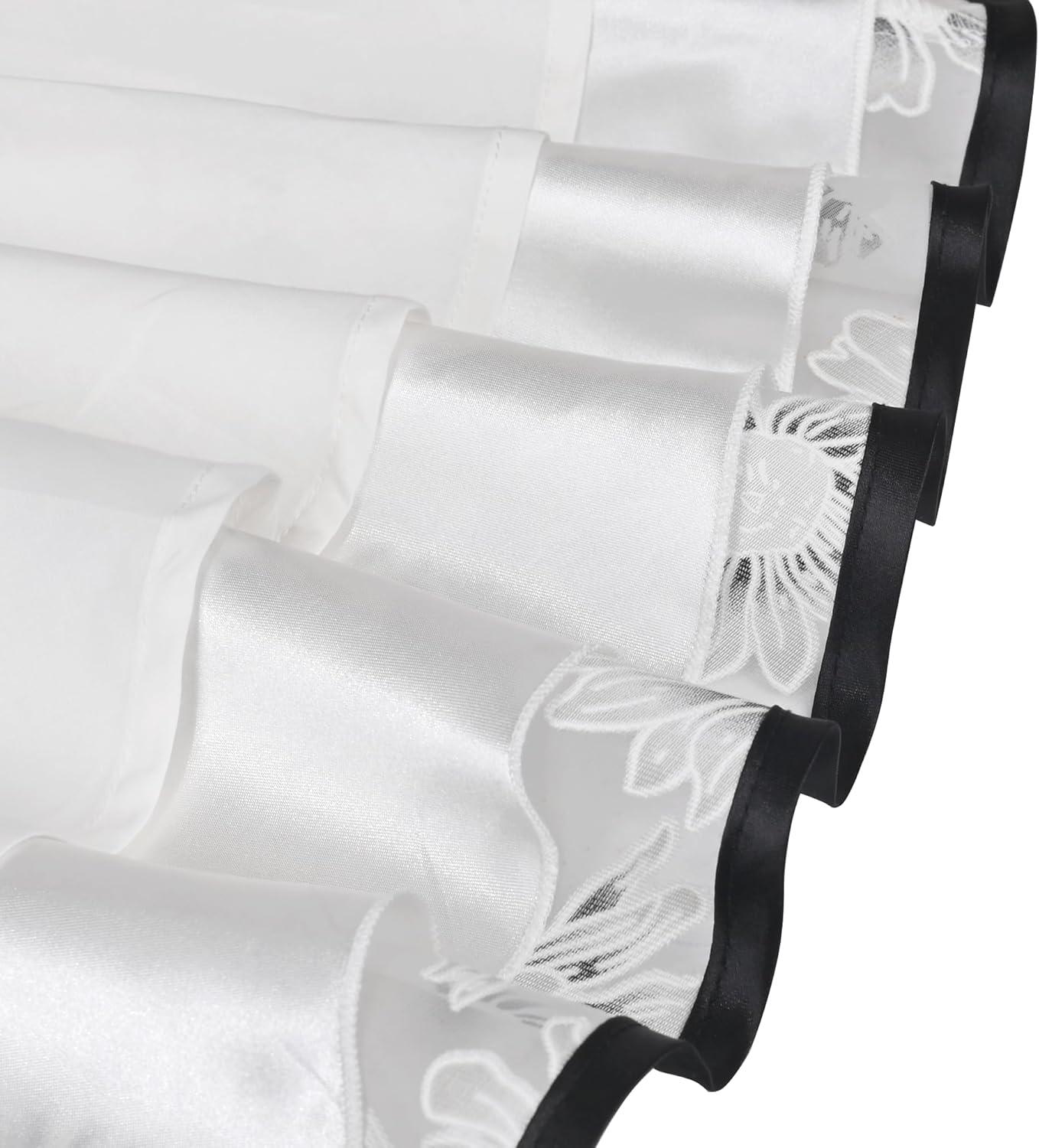 imageSunny Fashion 3 Layers Girls Dress Sunflower Wave Pageant Bridesmaid KidsBlack Floral