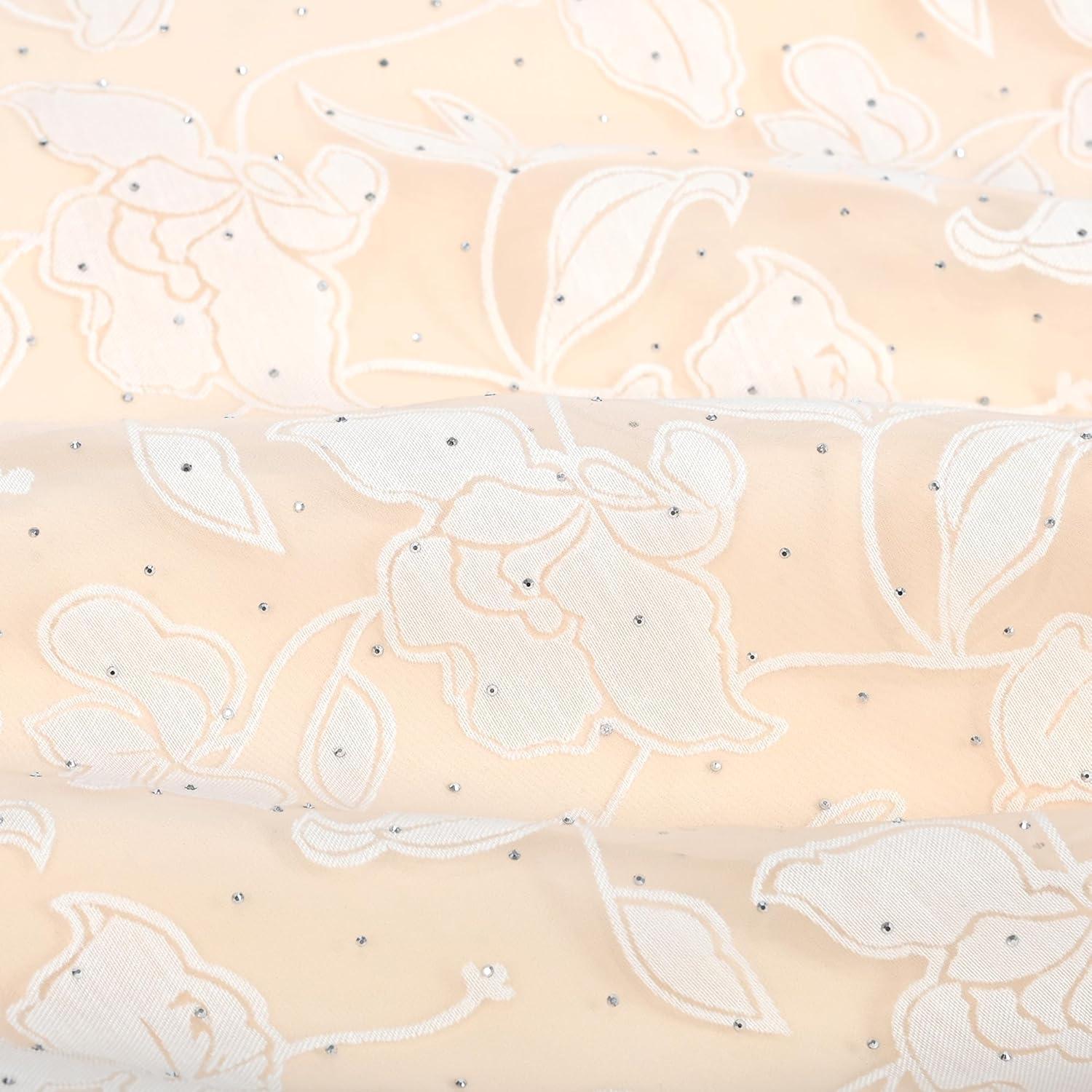 imageSunny Fashion 3 Layers Girls Dress Sunflower Wave Pageant Bridesmaid KidsLight Beige