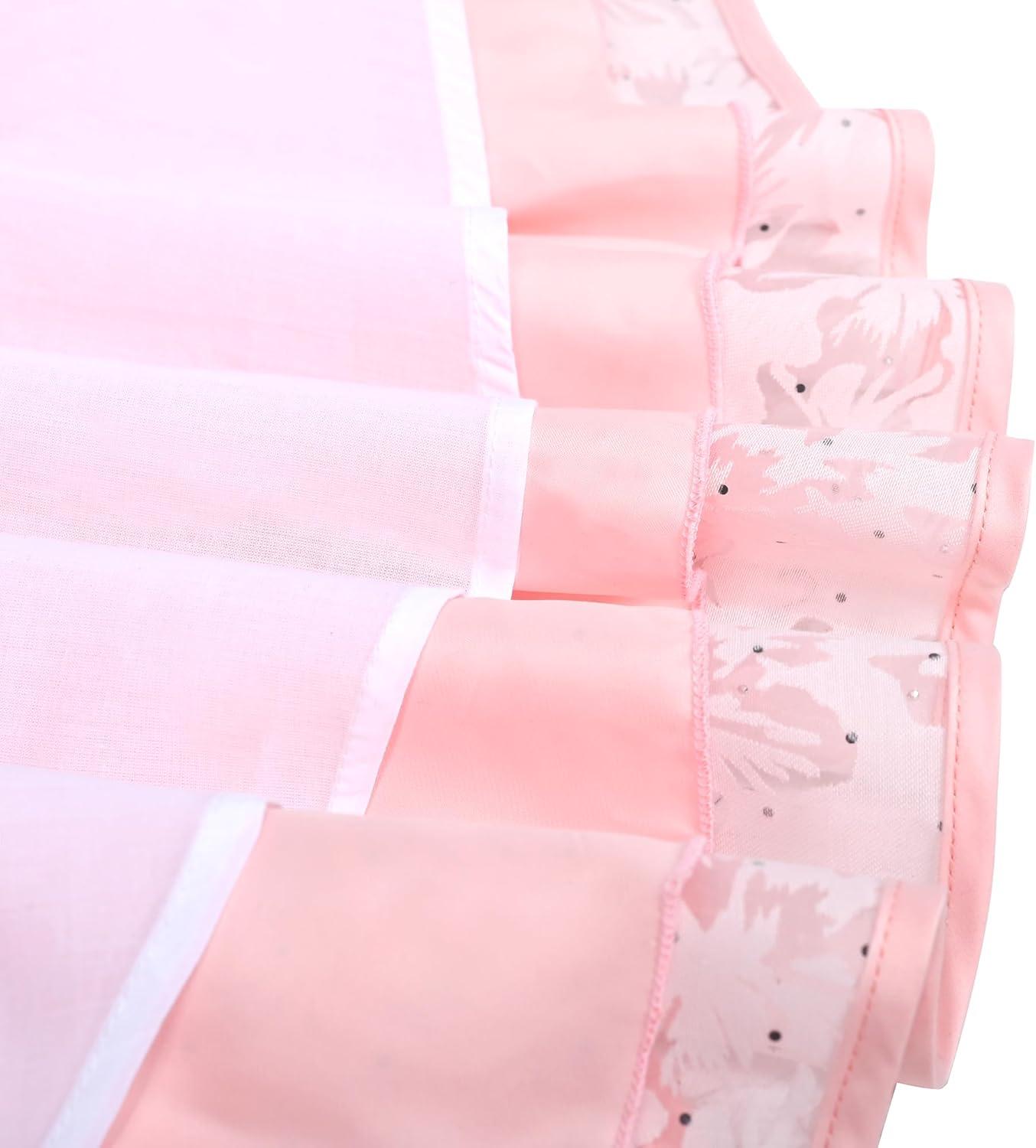 imageSunny Fashion 3 Layers Girls Dress Sunflower Wave Pageant Bridesmaid KidsPink Hollow Flower