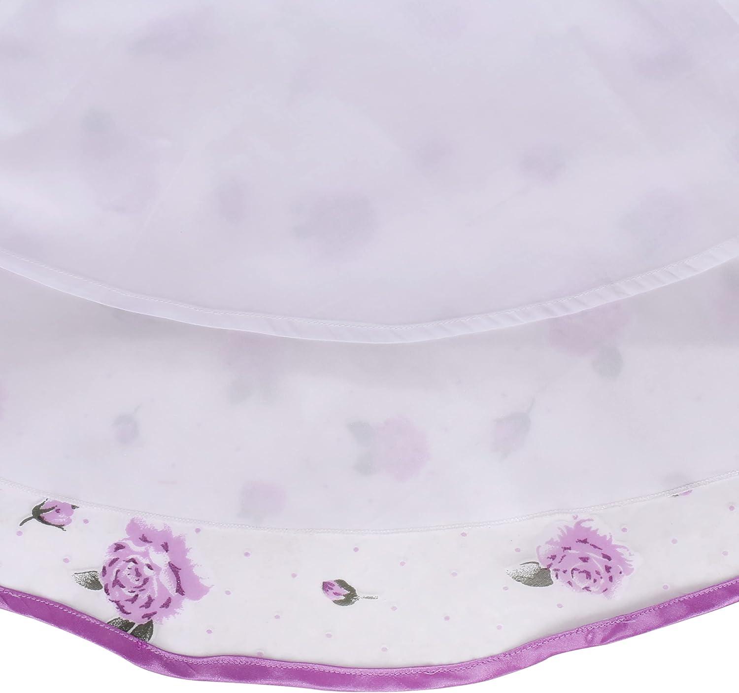 imageSunny Fashion 3 Layers Girls Dress Sunflower Wave Pageant Bridesmaid KidsPurple