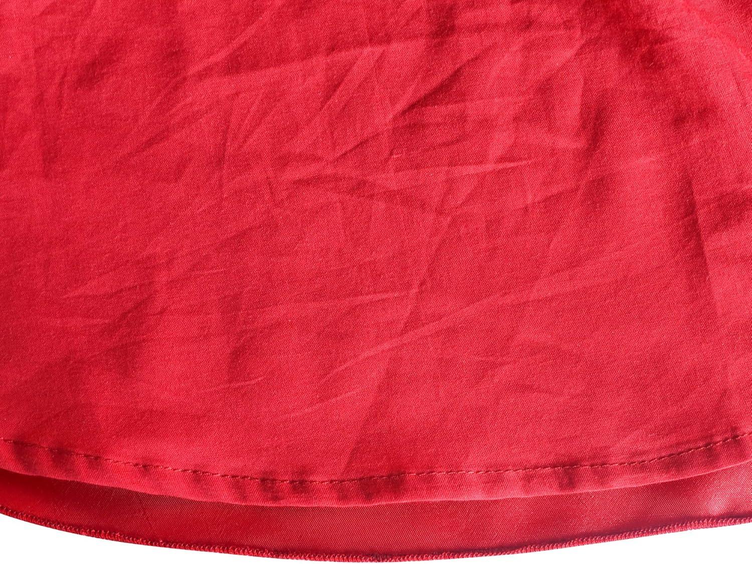 imageSunny Fashion Flower Girls Dress Blue Belted Wedding Party Bridesmaid Size 412Dark Red