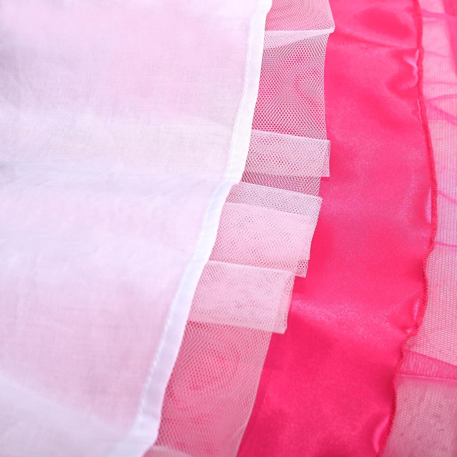 imageSunny Fashion Flower Girls Dress Blue Belted Wedding Party Bridesmaid Size 412Sparkle Pink