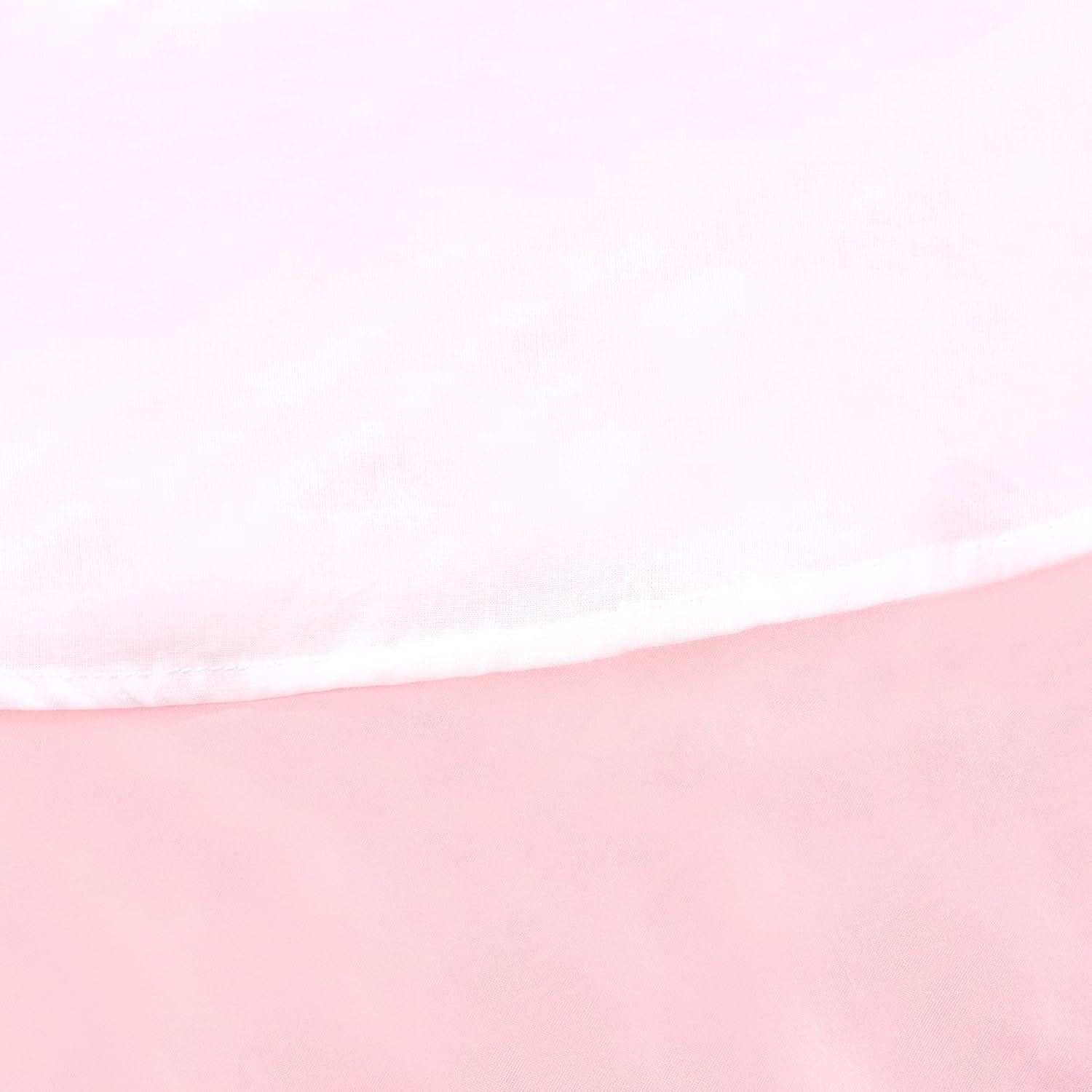 imageSunny Fashion Flower Girls Dress Lace Hem Wedding First Communion Size 614Pink Lace