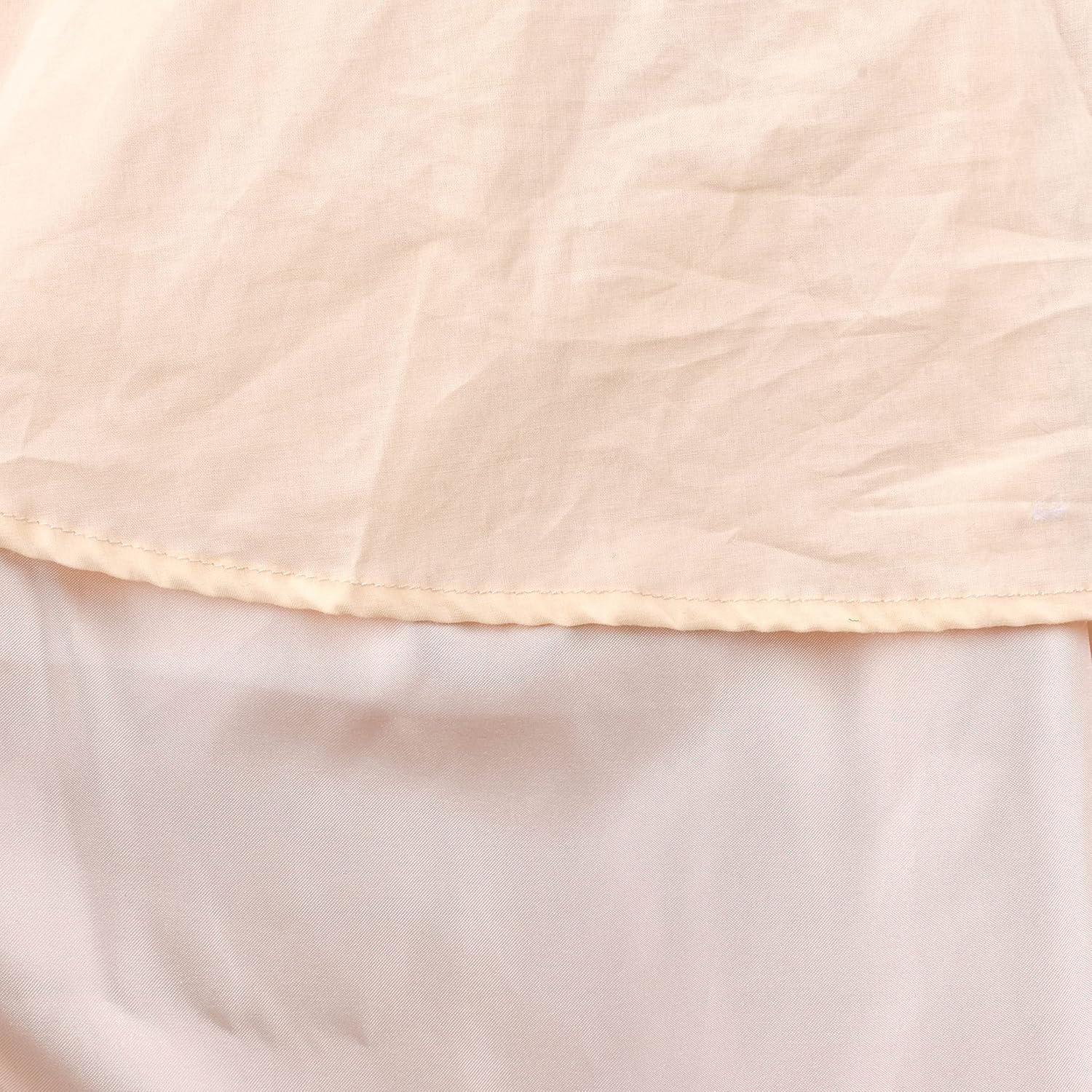 imageSunny Fashion Flower Girls Dress Lace Hem Wedding First Communion Size 614Pinkish Beige