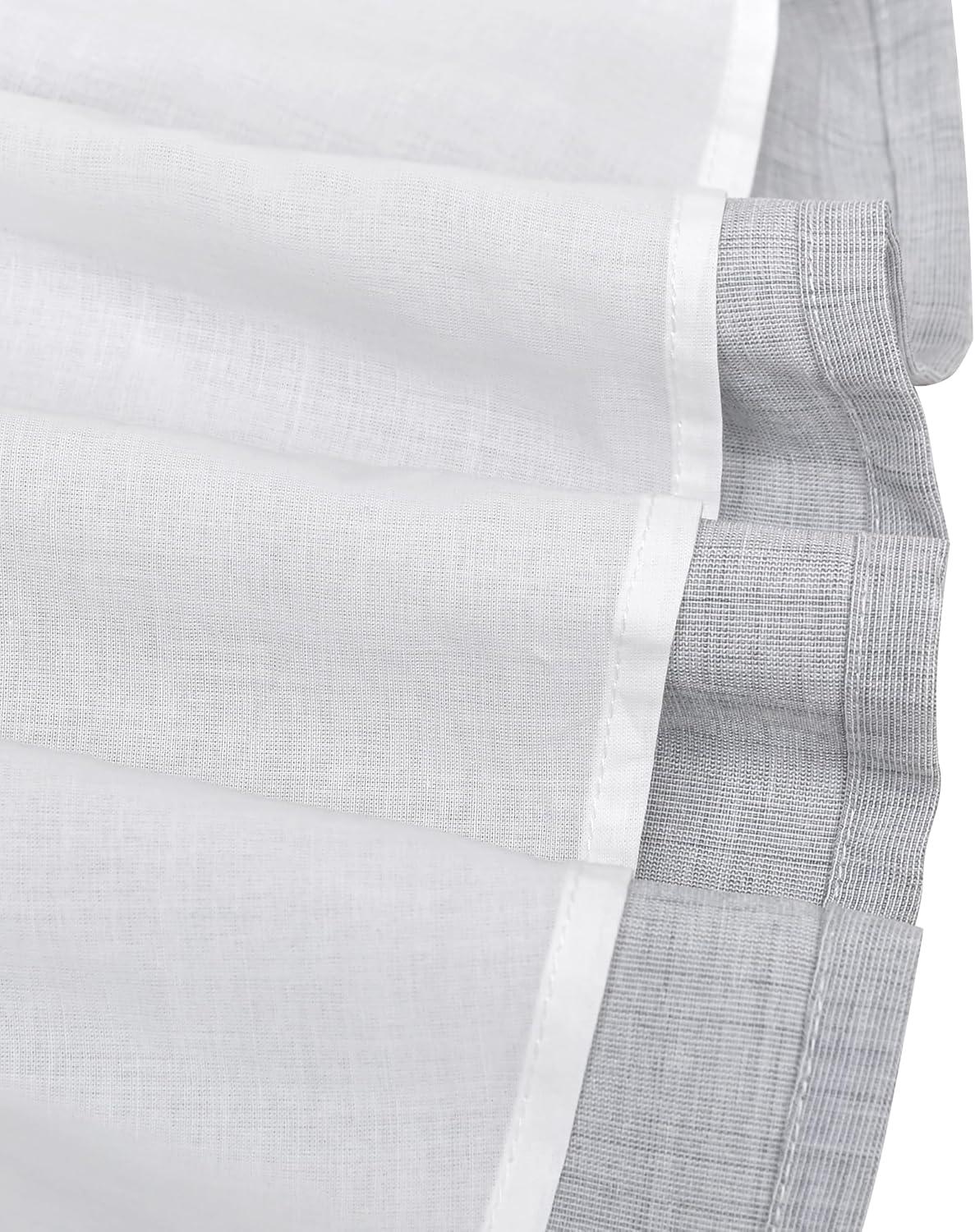 imageSunny Fashion Girls Dress Beige Short Sleeve Collar Button Front School UniformLight Gray