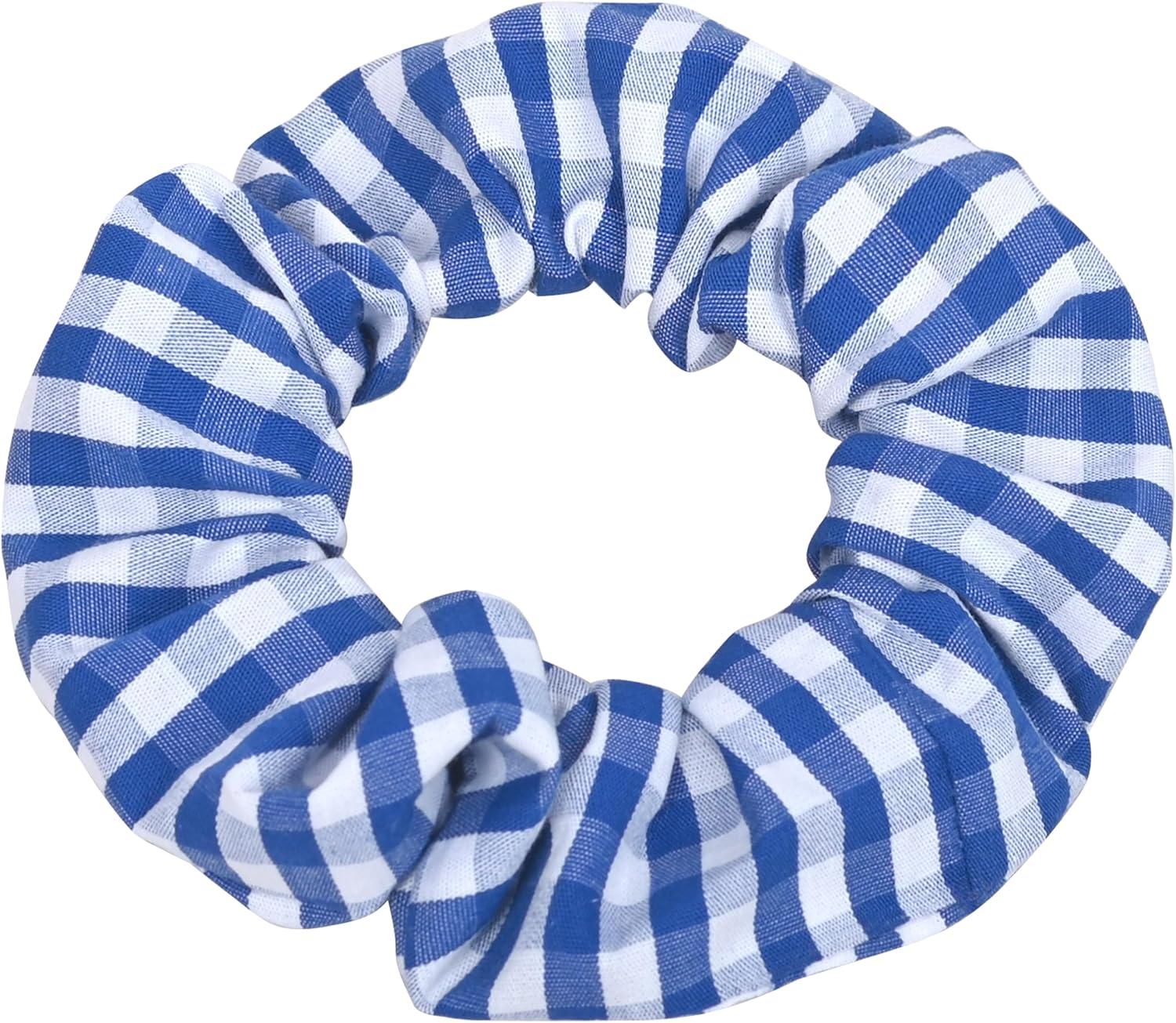 imageSunny Fashion Girls Dress Beige Short Sleeve Collar Button Front School UniformNavy Gingham