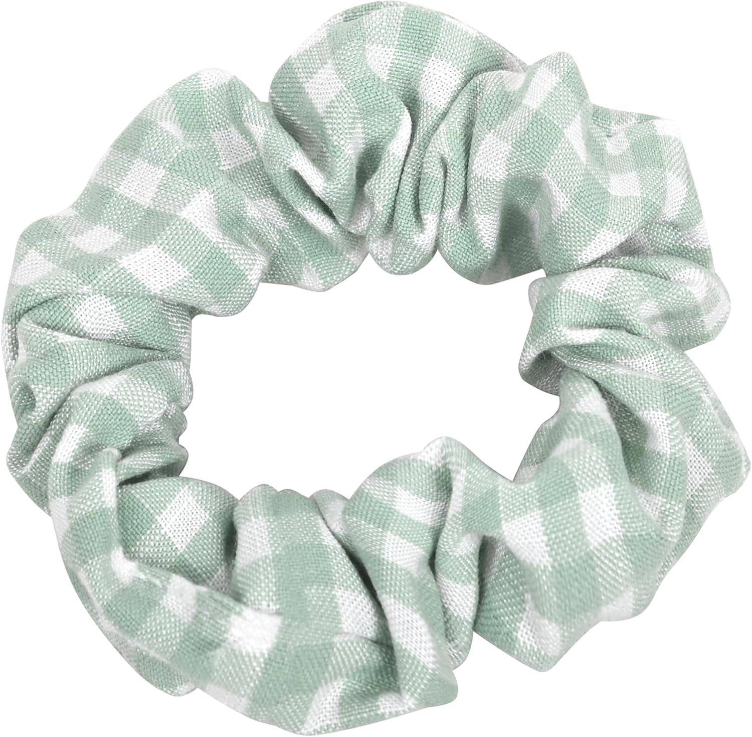 imageSunny Fashion Girls Dress Beige Short Sleeve Collar Button Front School UniformSage Gingham