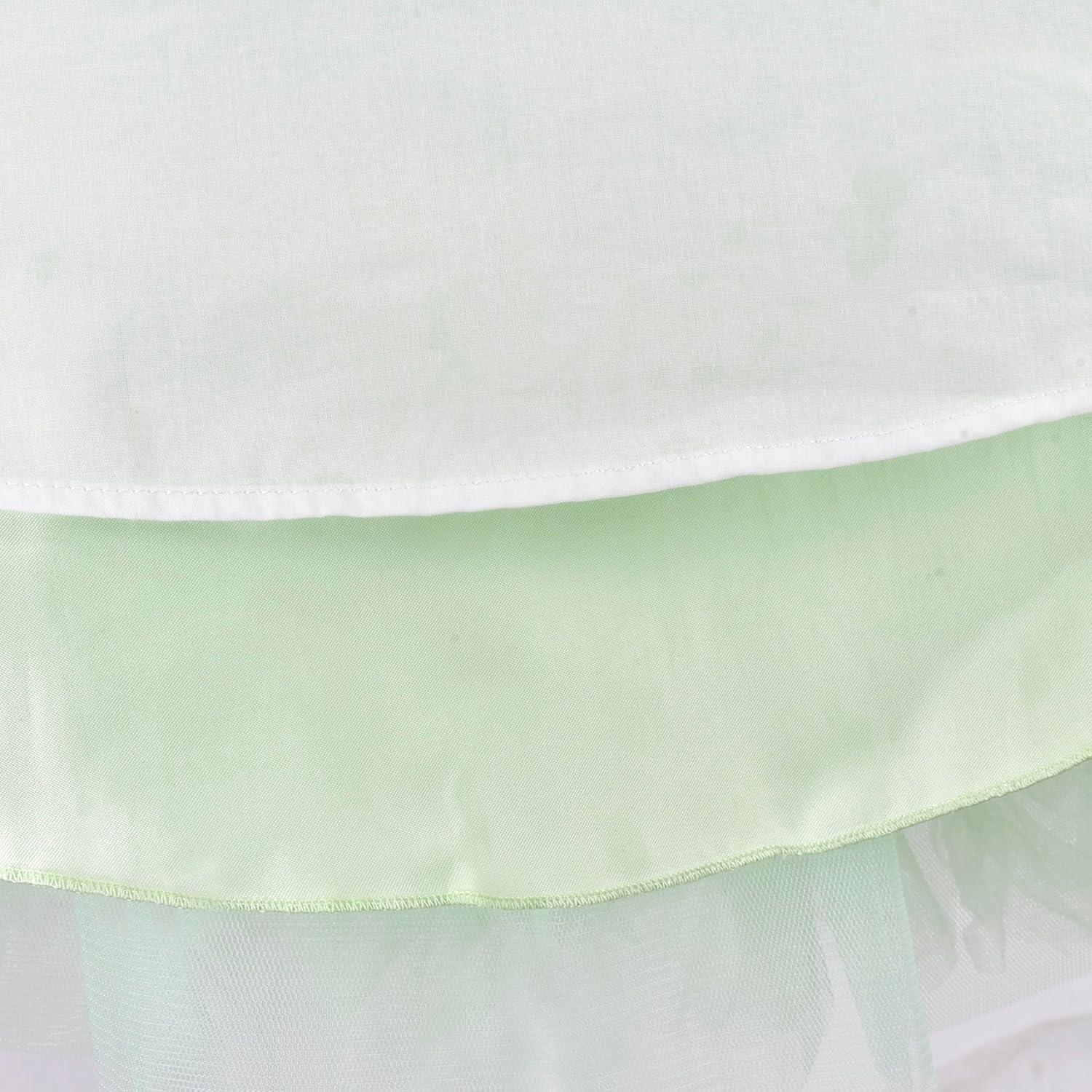 imageSunny Fashion Girls Dress Birthday Princess Ruffle Dress Cake Balloon PrintGreen Birthday Cake