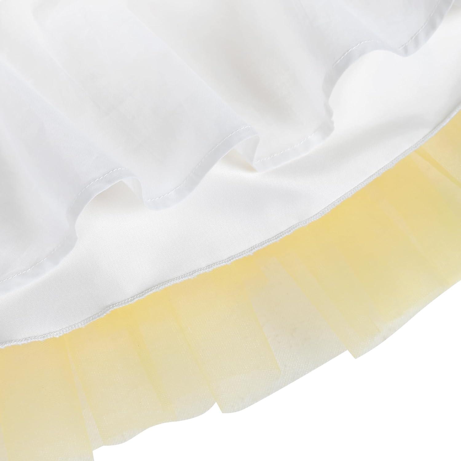 imageSunny Fashion Girls Dress Birthday Princess Ruffle Dress Cake Balloon PrintRainbow Bunny