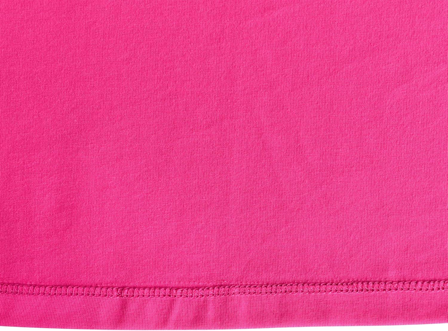 imageSunny Fashion Girls Dress Cotton Casual Star Embroidered Violet Red Size 37Pink