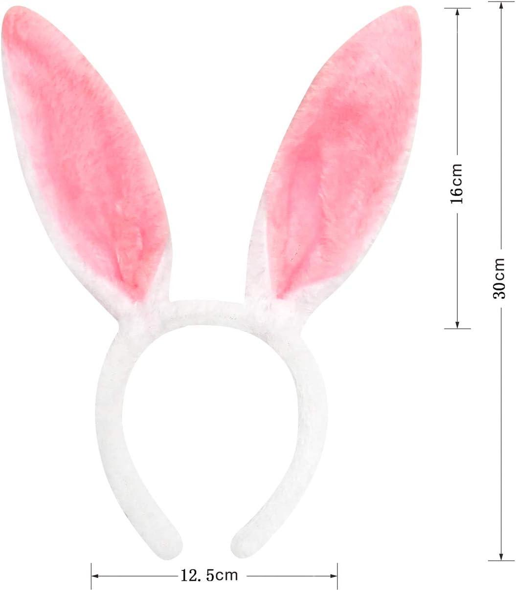 imageSunny Fashion Girls Dress Easter Egg Hunter Bunny Skirt Rabbit Bunny HeadbandPink Bunny Set