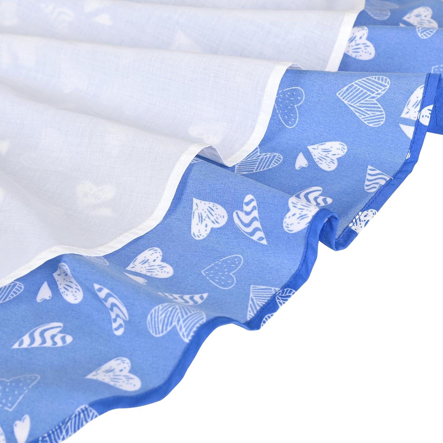 imageSunny Fashion Girls Dress Green Floral Lace St Patrick Clover Party Long SleeveBlue Heart