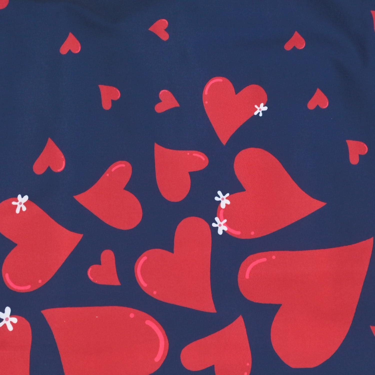 imageSunny Fashion Girls Dress Green Floral Lace St Patrick Clover Party Long SleeveBlue Red Heart