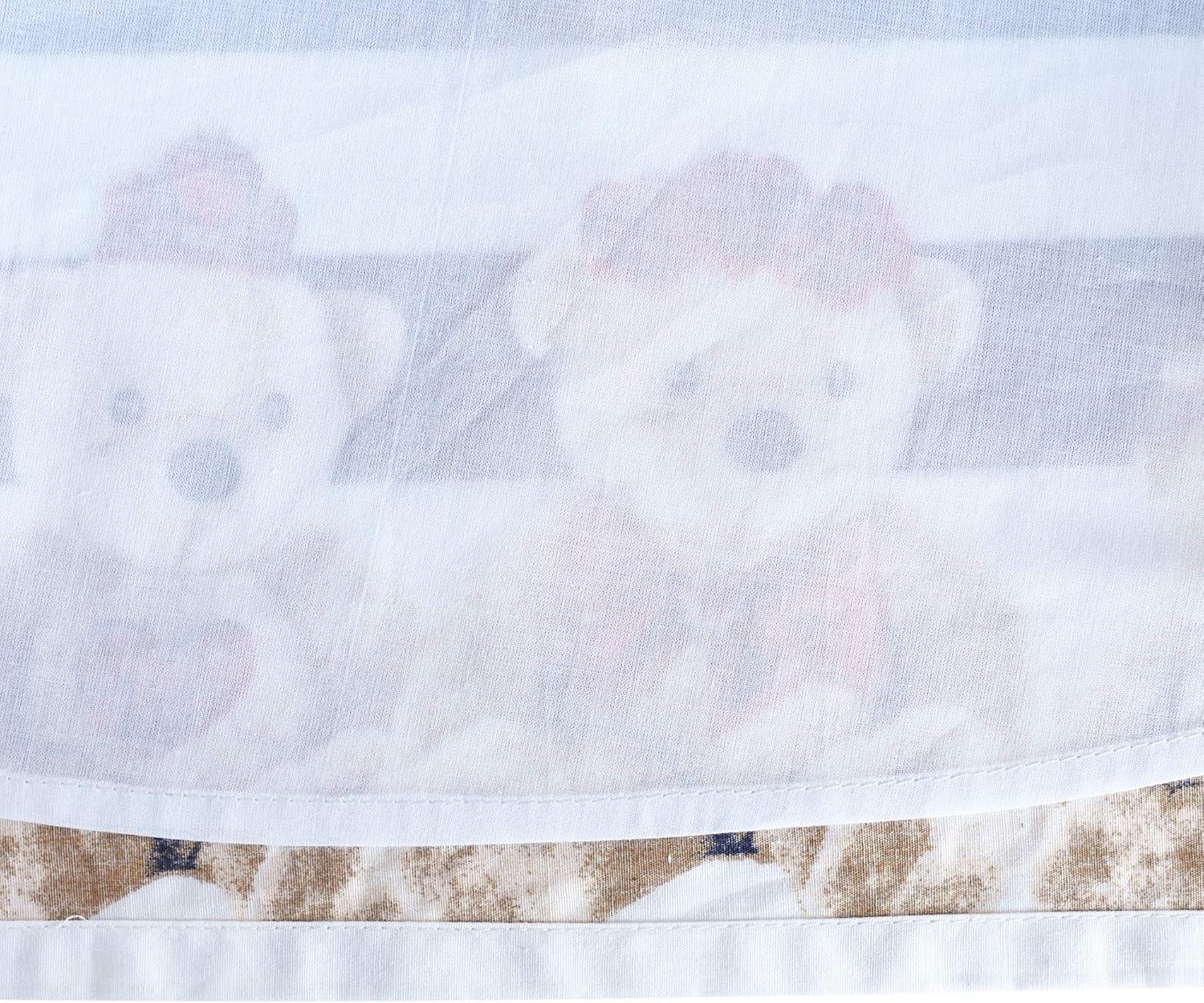 imageSunny Fashion Girls Dress Ladybug Polka Dot Bow TieBlue Striped