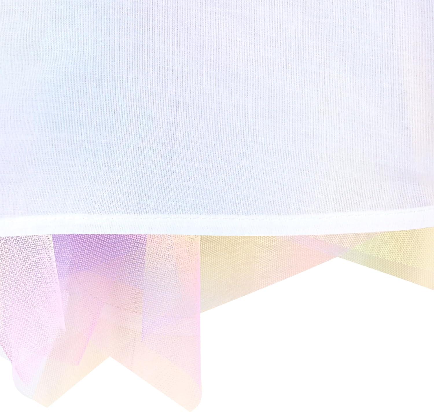 imageSunny Fashion Girls Dress Long Sleeve Christmas Owl Sparkling Sequin TulleBlue Butterfly