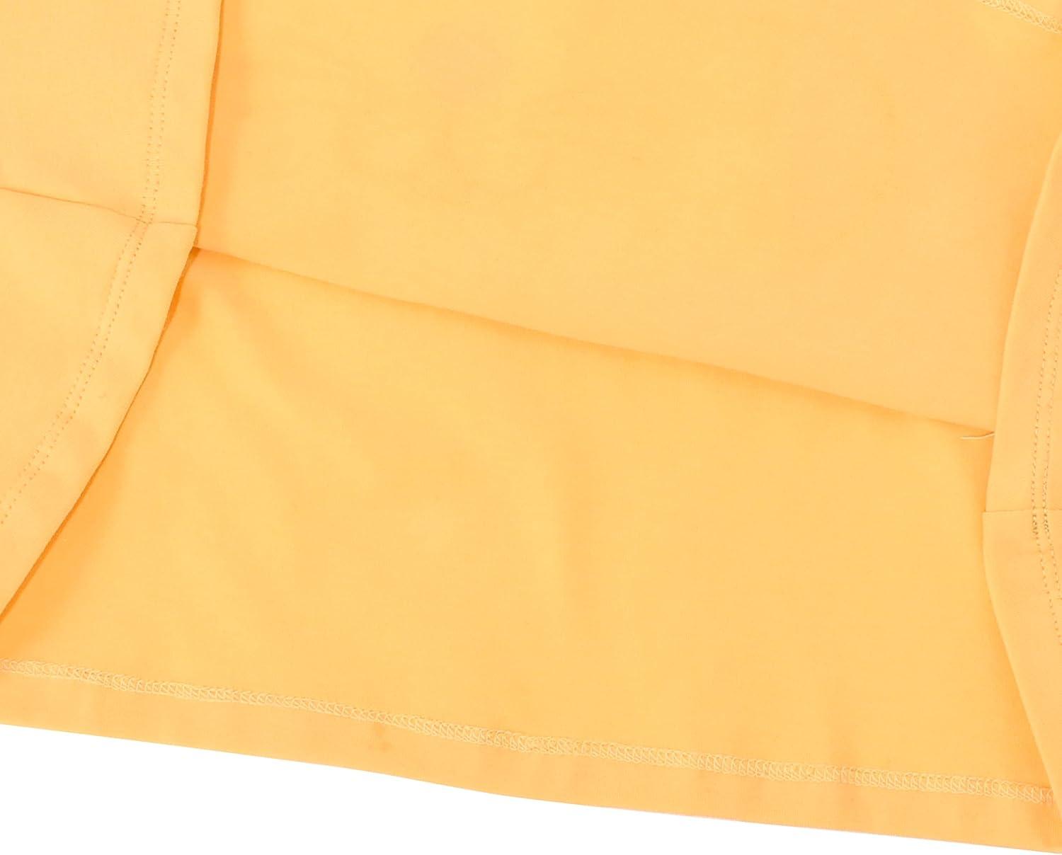 imageSunny Fashion Girls Dress Long Sleeve Daisy Flower Striped Casual CottonYellow