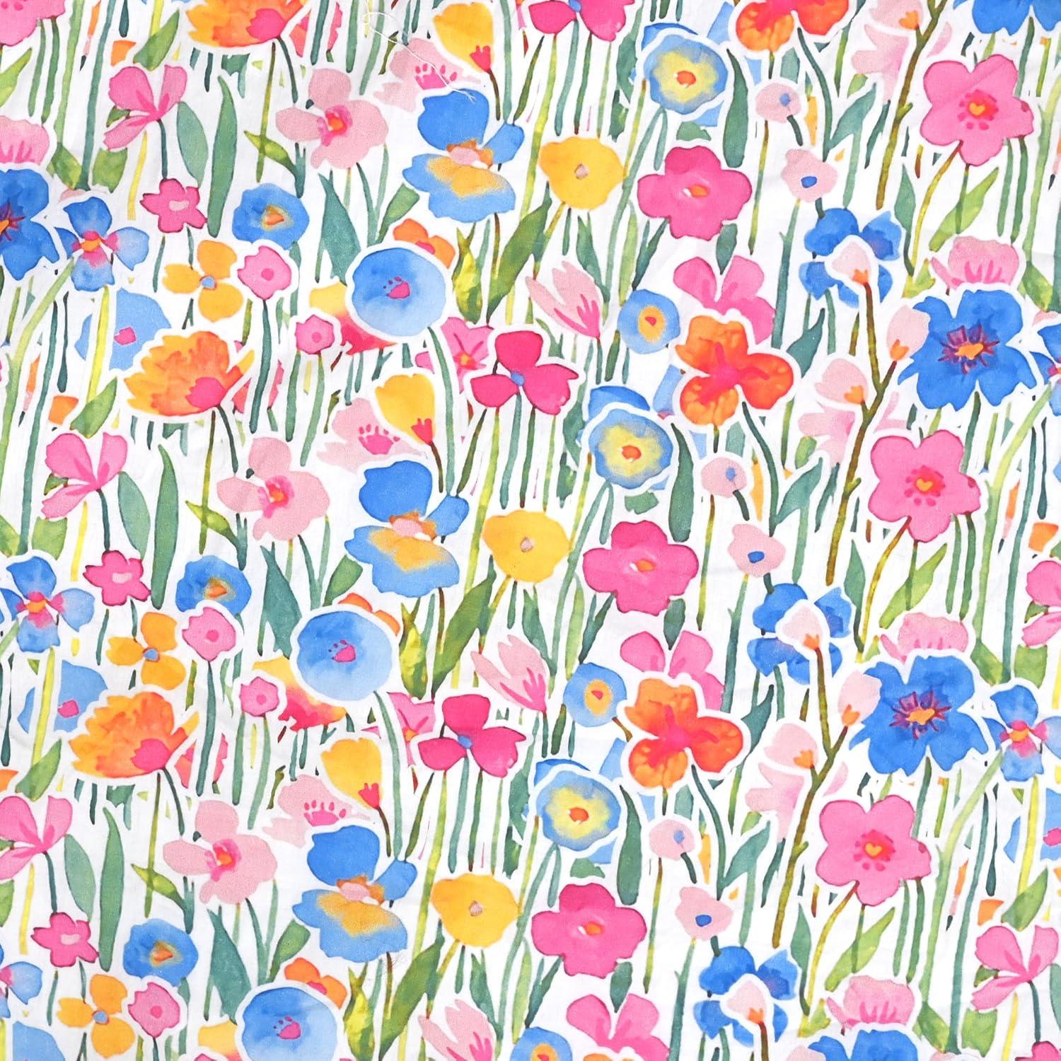 imageSunny Fashion Girls Dress ONeck Backless Smocked Embroidery Ruffle Vintage SleevelessPink Flower