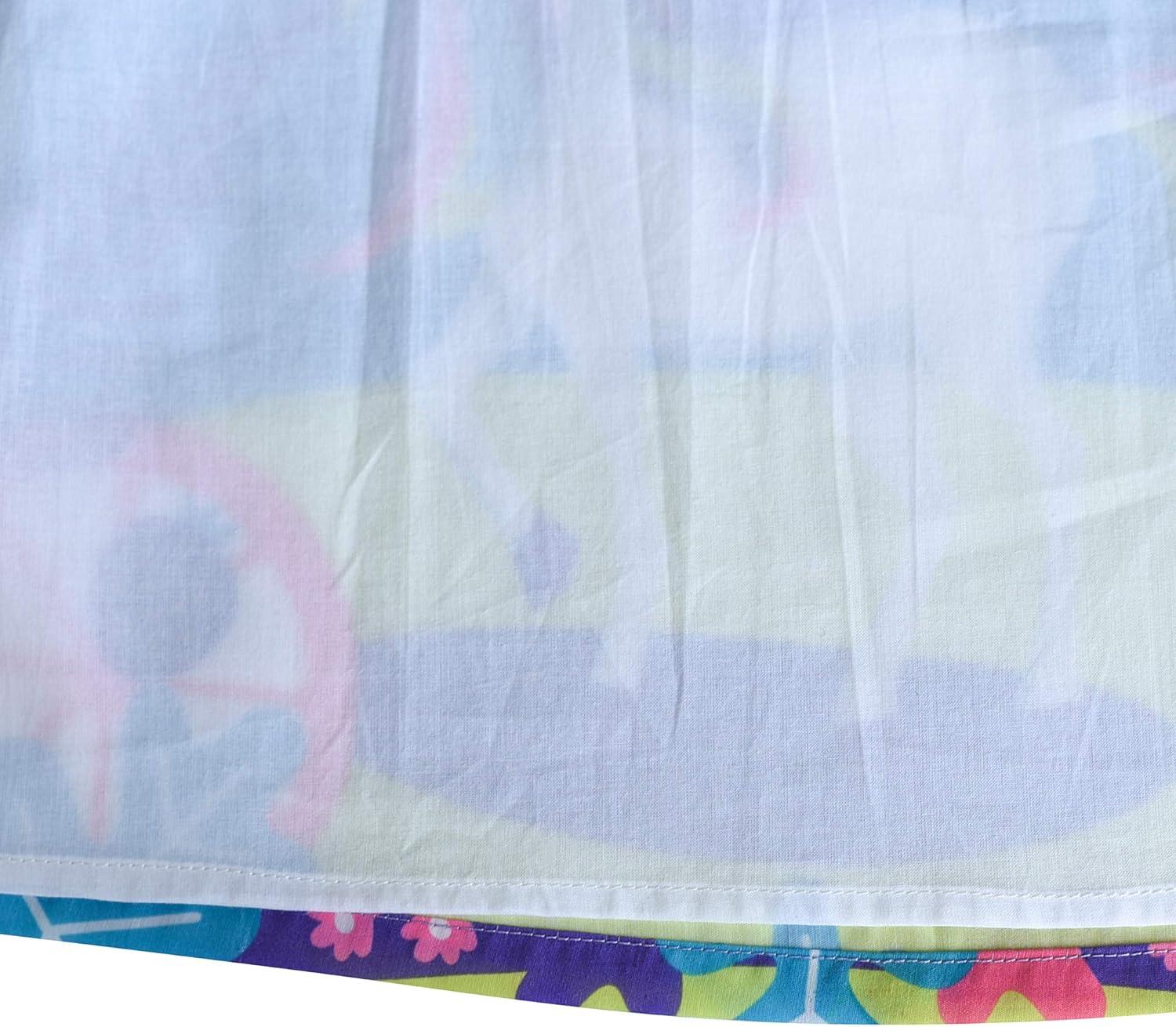 imageSunny Fashion Girls Dress Purple Sunflower Green Leaves Butterfly Size 412Bluish Purple Unicorn