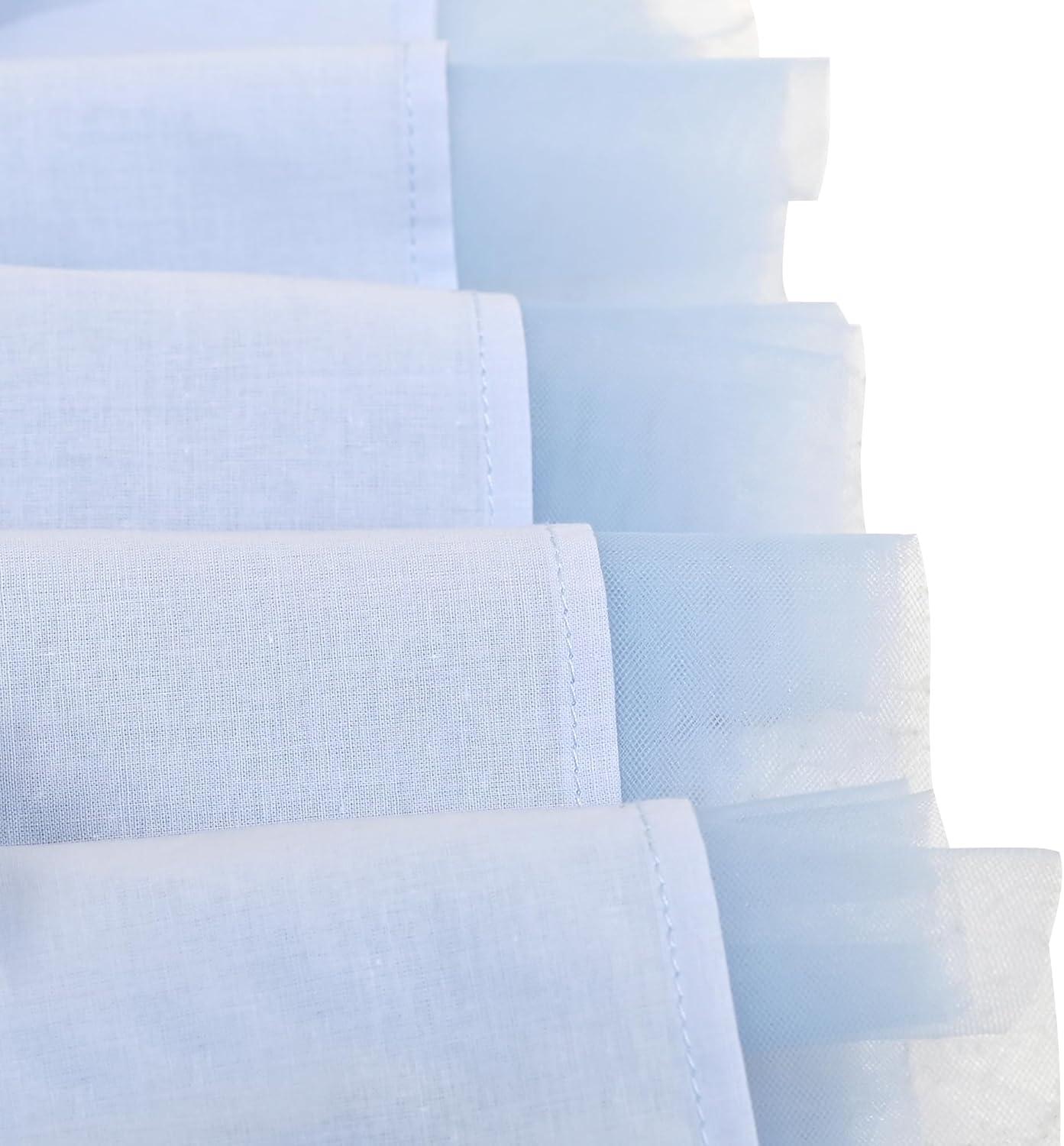 imageSunny Fashion Girls Dress Sleeveless Halter Flower Multi Layer ChiffonBlue 3d Floral