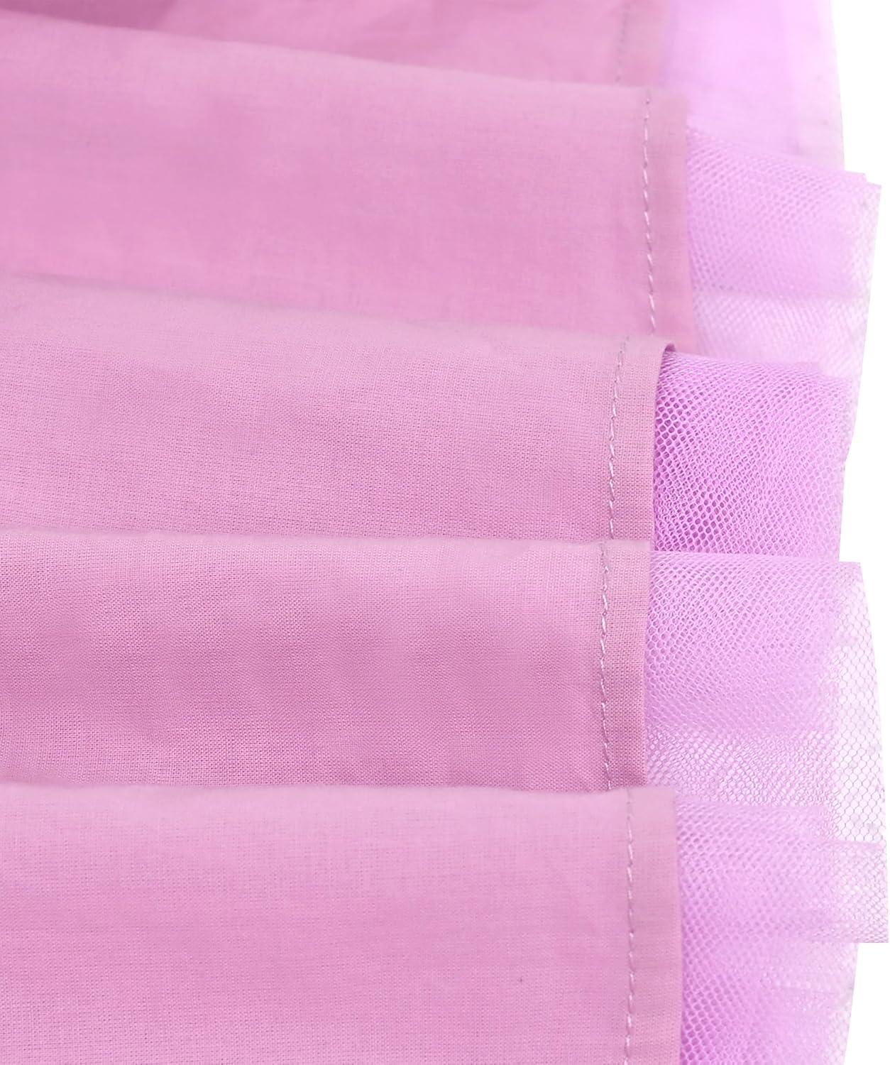 imageSunny Fashion Girls Dress Sleeveless Halter Flower Multi Layer ChiffonPurple 3d Floral