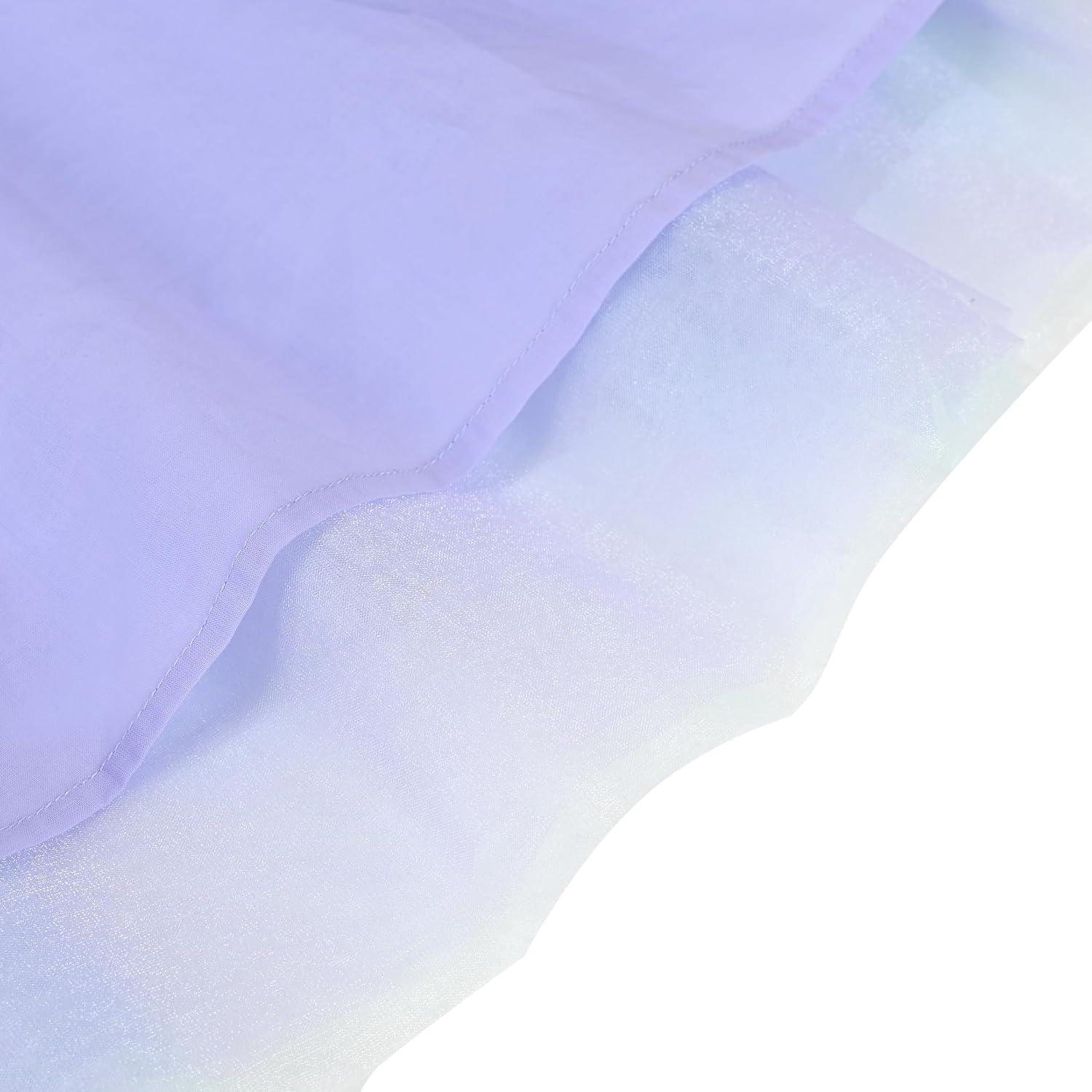 imageSunny Fashion Girls Dress Sleeveless Halter Flower Multi Layer ChiffonSky Blue Tulle