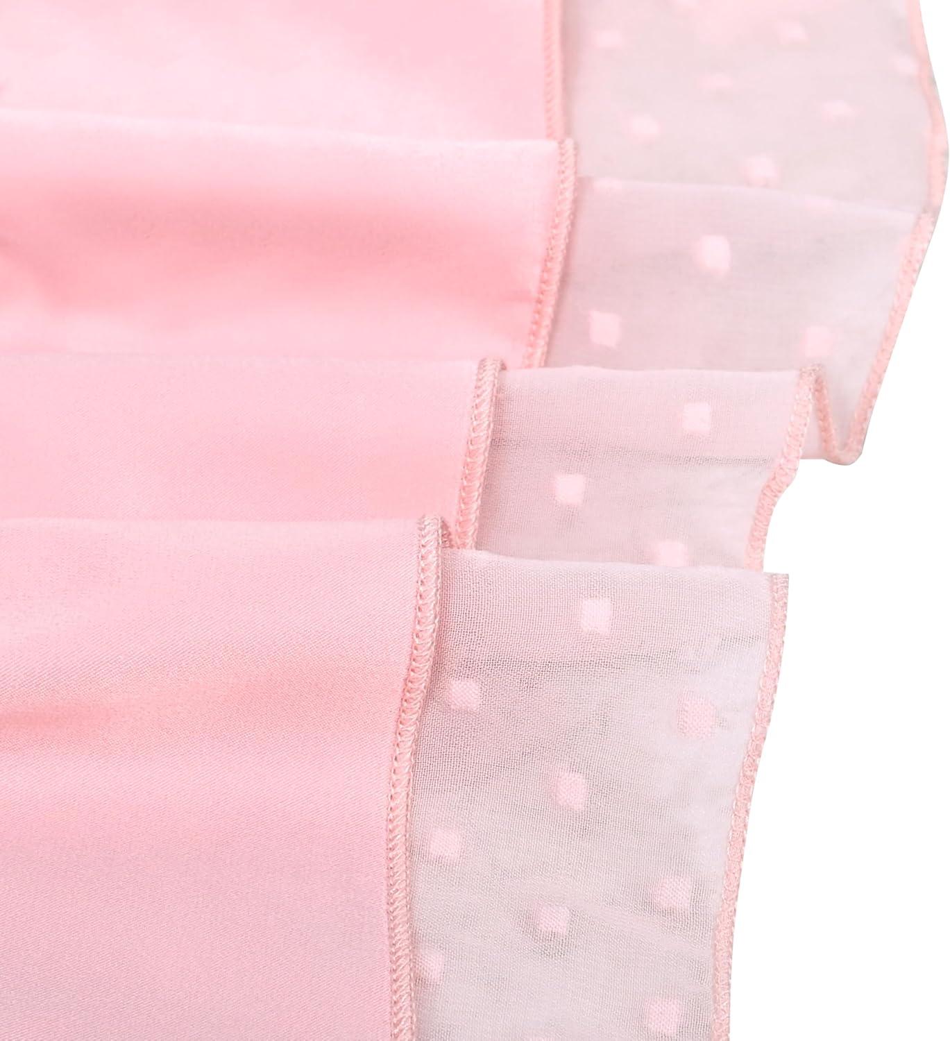 imageSunny Fashion Girls Dress Yellow Leaf Sleeveless Summer Party Size 612Light Pink