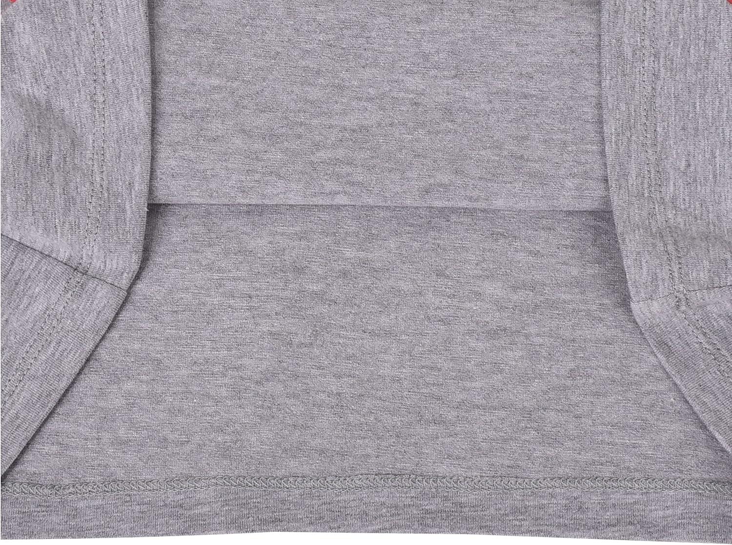 imageSunny Fashion Girls Gray 2 Piece Shirt Butterfly Multicolor Rainbow Floral SkirtGray