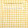 Sunny Fashion Girls Dress Beige Short Sleeve Collar Button Front School Uniform(Yellow Gingham)