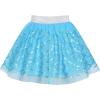 Sunny Fashion Girls Dress Easter Egg Hunter Bunny Skirt Rabbit Bunny Headband(Blue Mermaid Set)