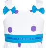 Sunny Fashion Girls Dress Ladybug Polka Dot Bow Tie(Blue Polka Dot)
