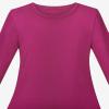 Sunny Fashion Girls Dress Long Sleeve Butterfly Color Contrast Casual Wearing(Pink)