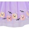 Sunny Fashion Girls Skirt Navy Blue Pearl Stars Sparkling Tutu Dancing Size 4-12(Pumpkin)