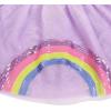 Sunny Fashion Girls Skirt Navy Blue Pearl Stars Sparkling Tutu Dancing Size 4-12(Purple Rainbow)