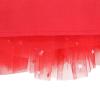 Sunny Fashion Girls Skirt Navy Blue Pearl Stars Sparkling Tutu Dancing Size 4-12(Red Pearl)