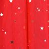 Sunny Fashion Girls Skirt Navy Blue Pearl Stars Sparkling Tutu Dancing Size 4-12(Red Sparkle)