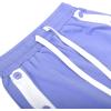 Sunny Fashion Girls T-Shirt Top Short Pants Gym Active White Gray Heart(Blue)