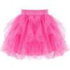Sunny Fashion Girls Skirt Navy Blue Pearl Stars Sparkling Tutu Dancing Size 4-12(Pink Sparkle)