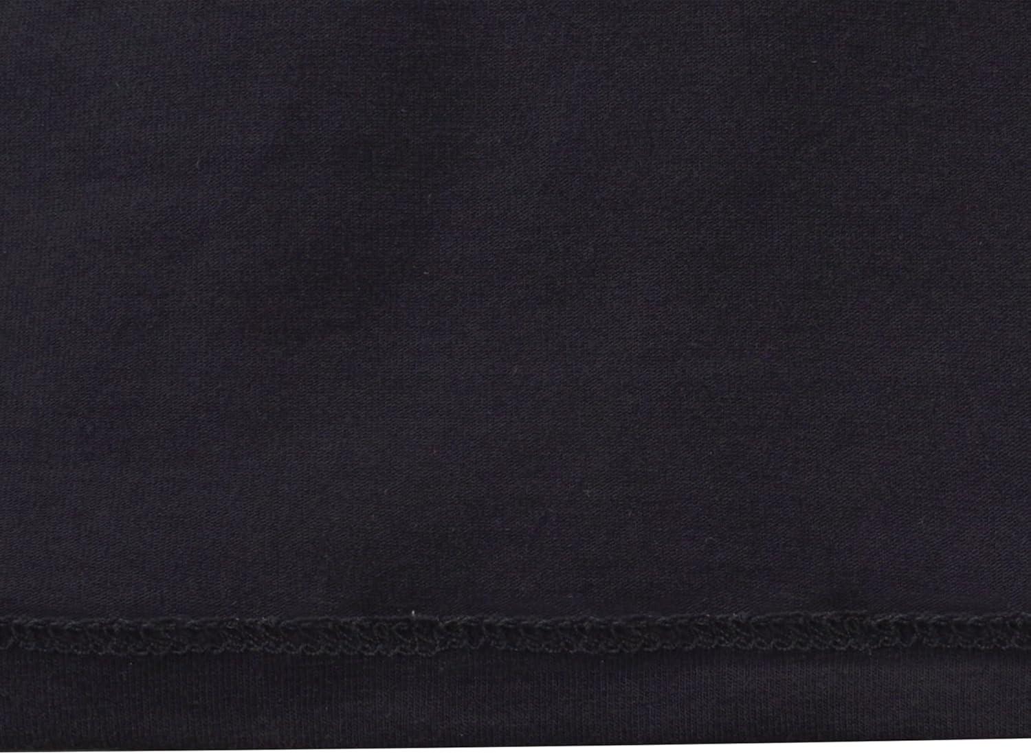 imageSunny Fashion 2 Pack Girls Top Tee Shirt Base Layer Comfort Cotton SoftBlack