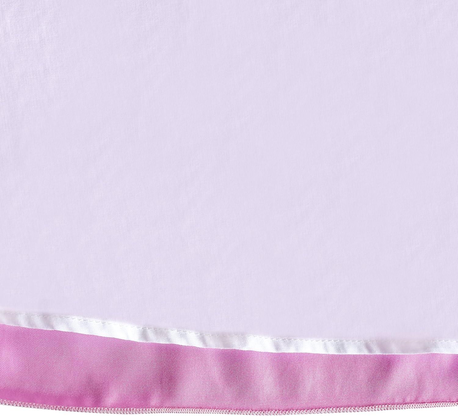 imageSunny Fashion Flower Girl Dress Lace Sequin Flare Pink Wedding Party Size 512Purple