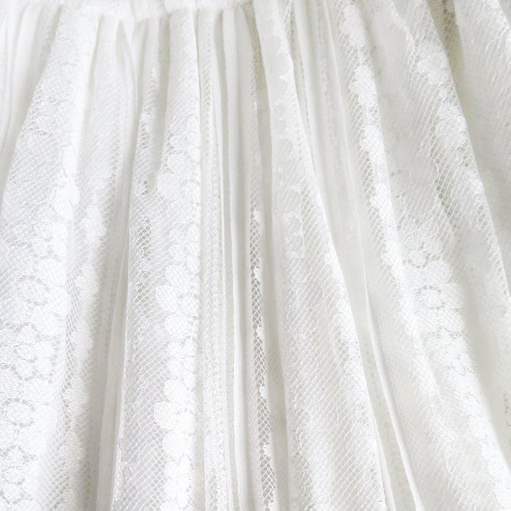 imageSunny Fashion Flower Girls Dress Off White Lace Wedding Pageant Party Size 510White