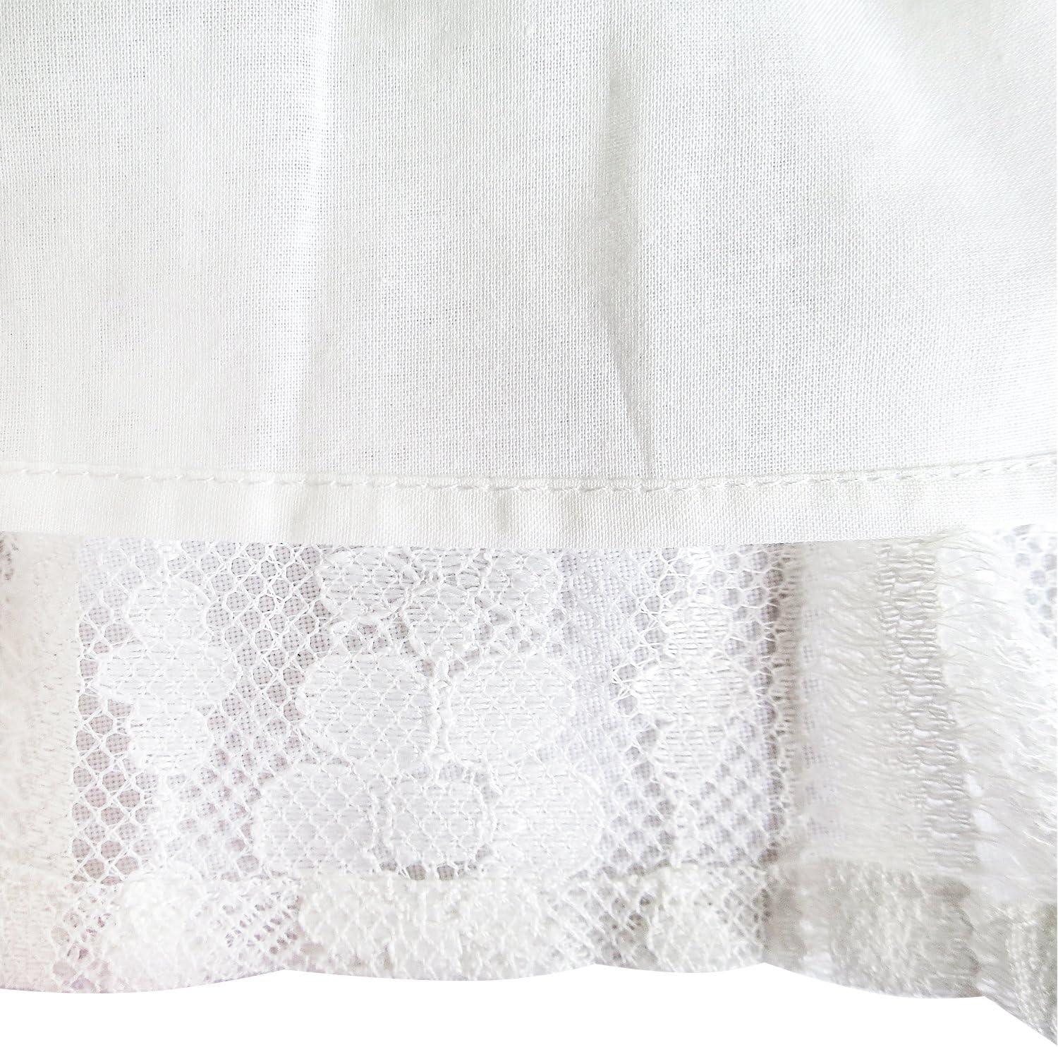 imageSunny Fashion Flower Girls Dress Off White Lace Wedding Pageant Party Size 510White