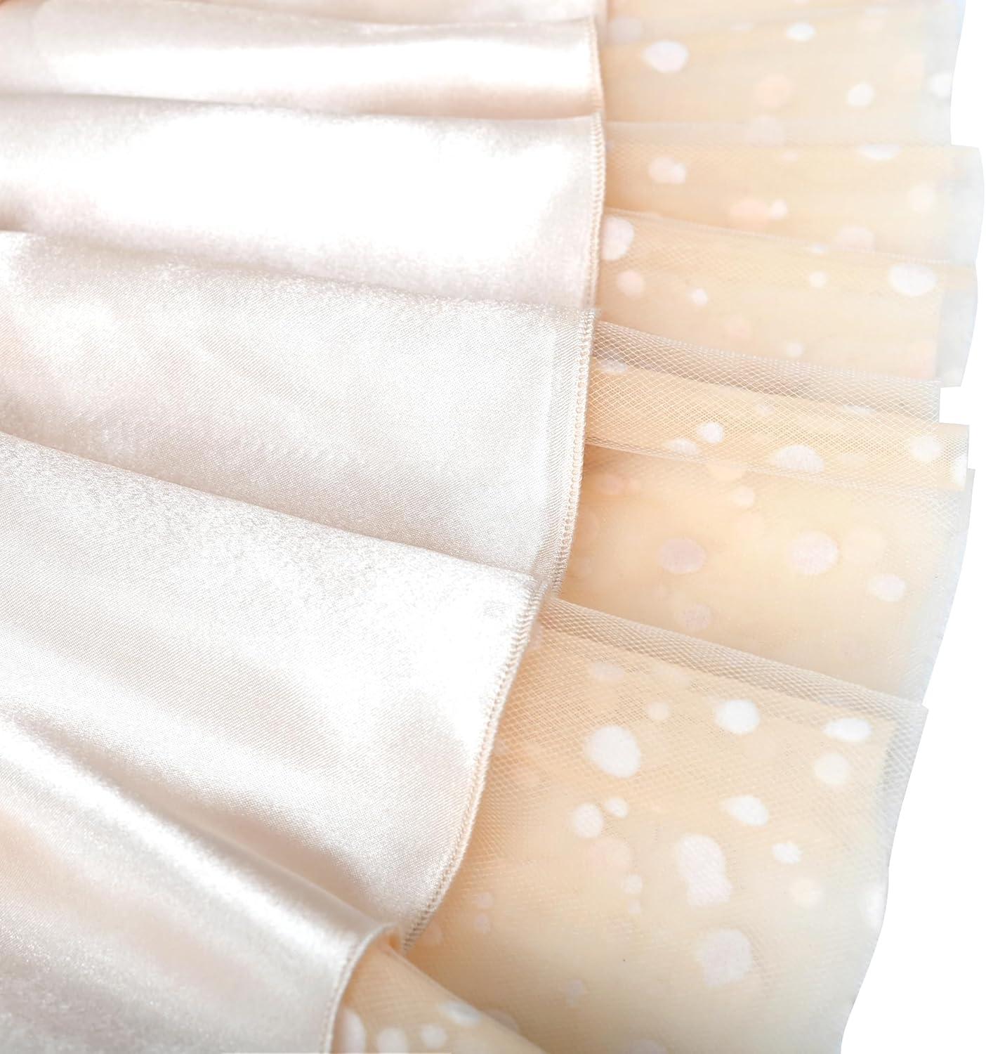 imageSunny Fashion Flower Girls Dress White Wedding Pageant Bridesmaid Gown Size 310Beige V Neck