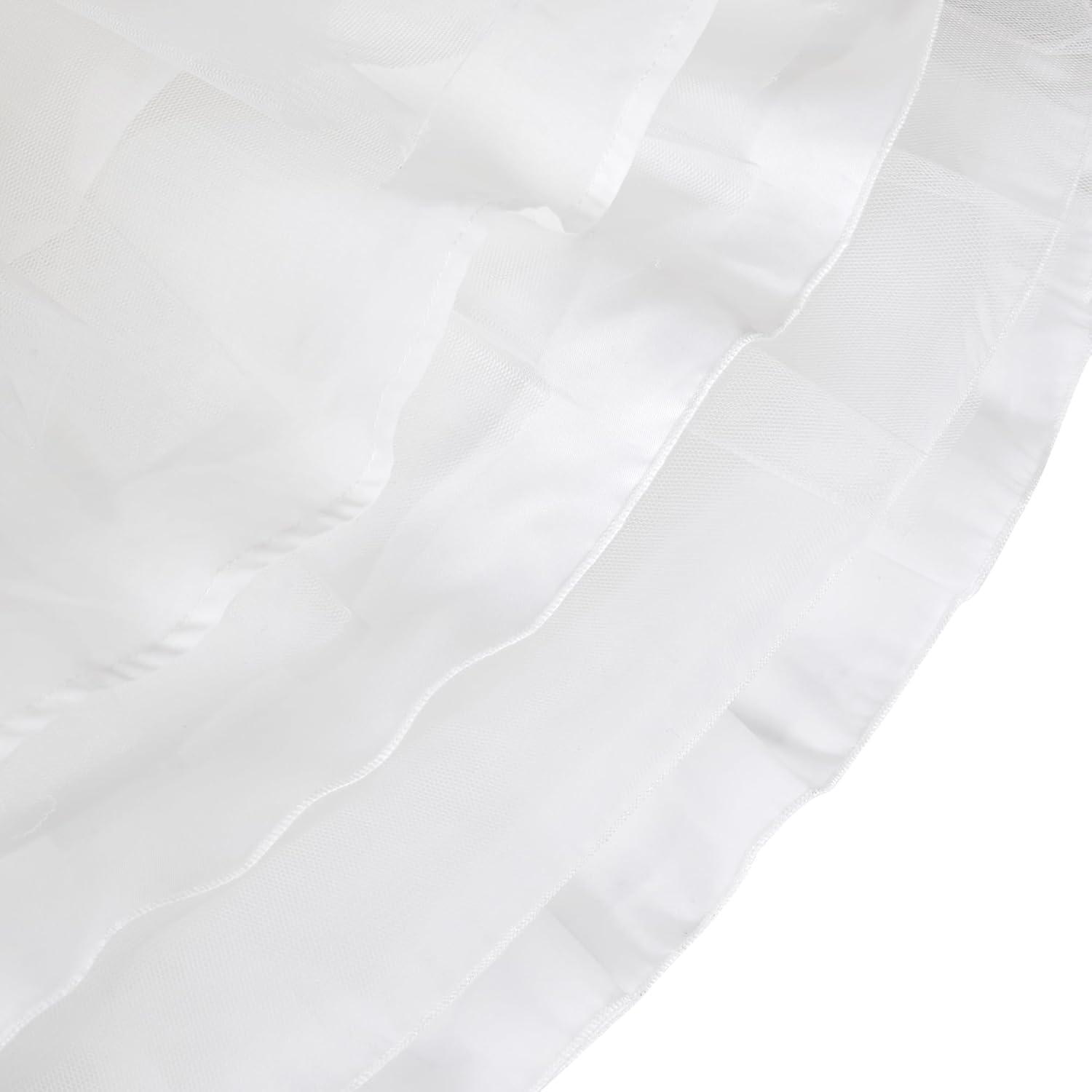 imageSunny Fashion Flower Girls Dress White Wedding Pageant Bridesmaid Gown Size 310White Layer