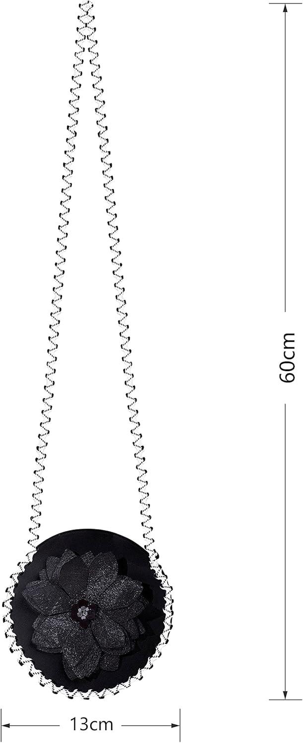 imageSunny Fashion Girls Dress Aline Cute Handbag White Princess Size 510Black