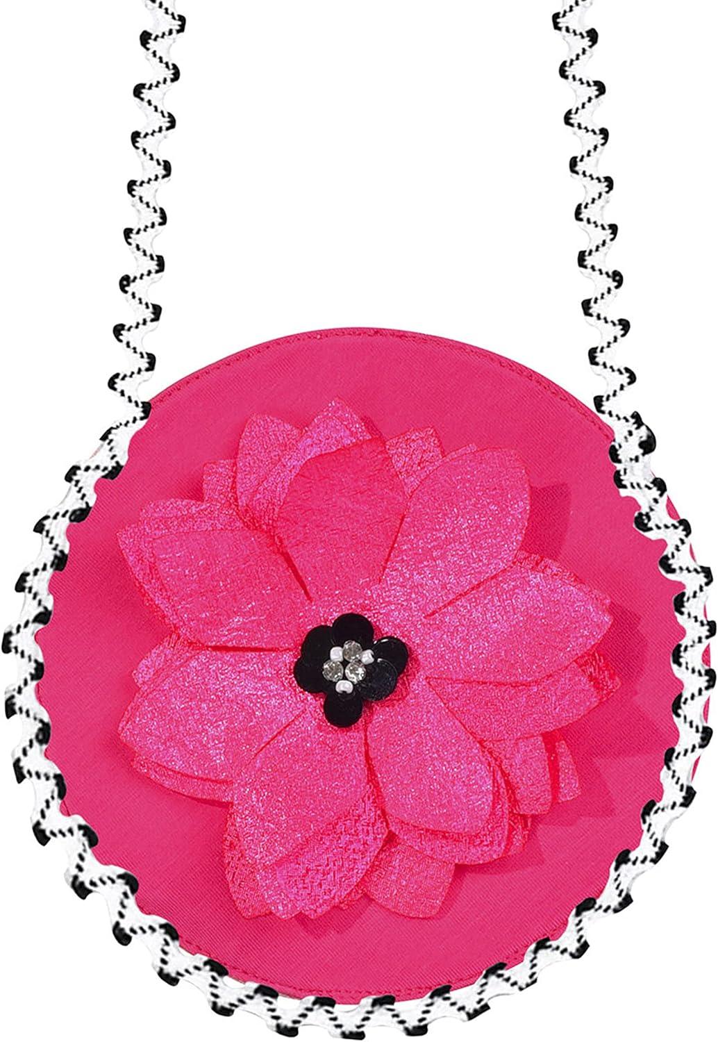 imageSunny Fashion Girls Dress Aline Cute Handbag White Princess Size 510Red Pink