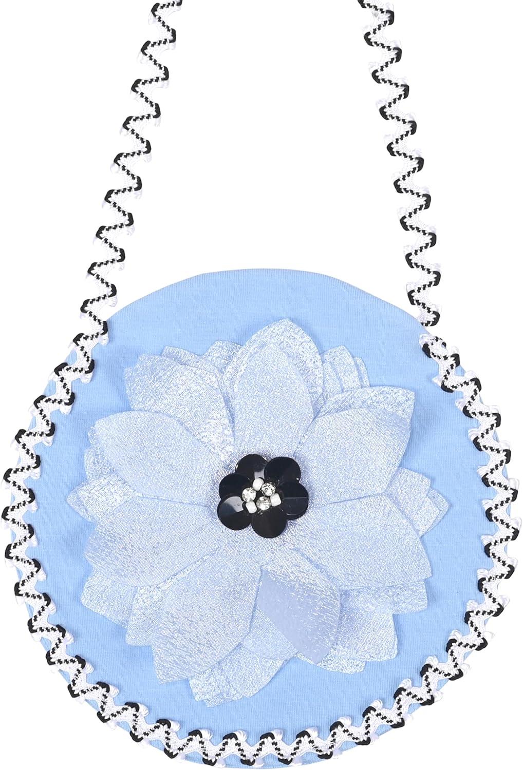 imageSunny Fashion Girls Dress Aline Cute Handbag White Princess Size 510Sky Blue Bag