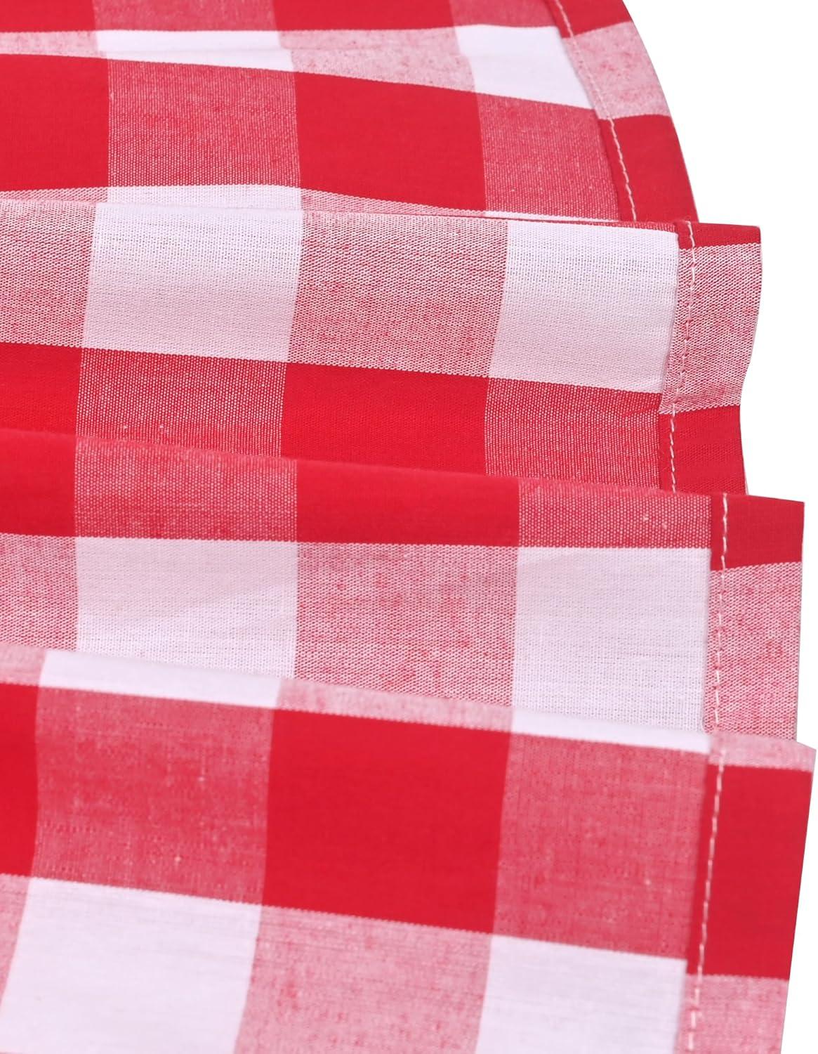 imageSunny Fashion Girls Dress Blue Flower PrintRed Checkered