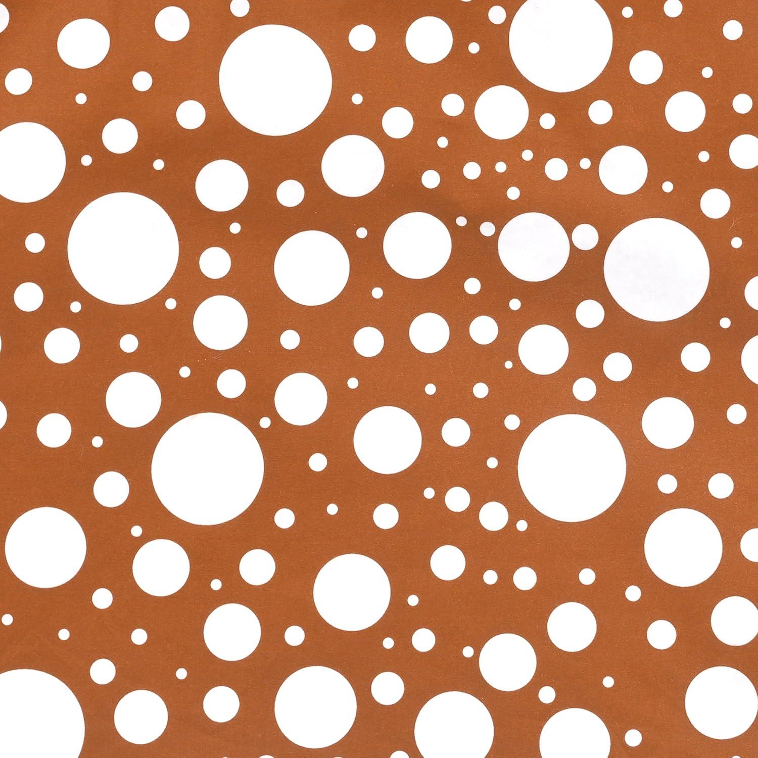 imageSunny Fashion Girls Dress Blue Polka Dot Pocket Pleated Summer Sleeveless CottonBrown Polka Dot