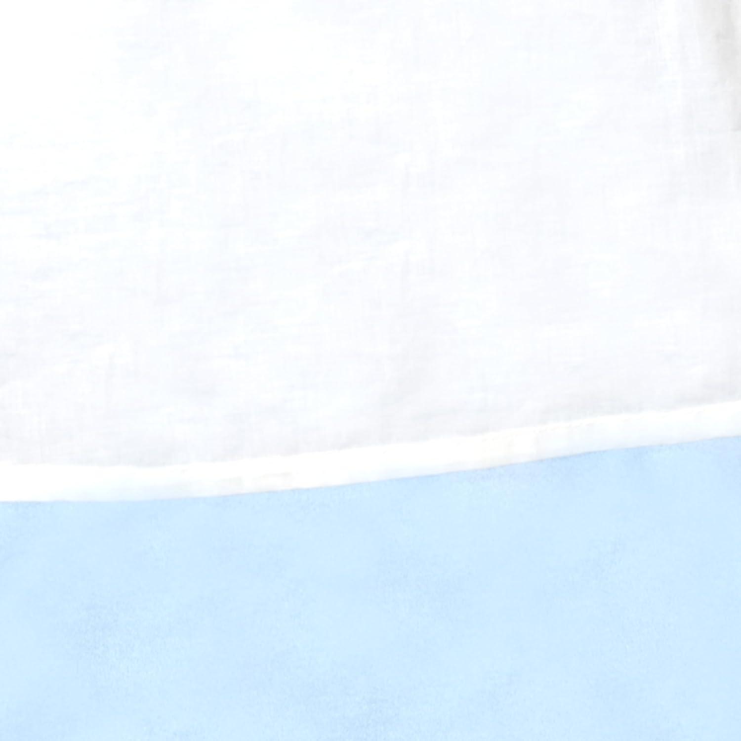 imageSunny Fashion Girls Dress Glitter Sequin Wedding Bridesmaid Pageant Size 414Sky Blue Tulle