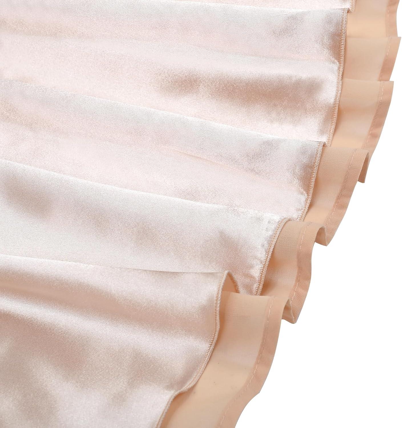 imageSunny Fashion Girls Dress Rhinestone Chiffon Bridesmaid Dance Ball Maxi GownBeige